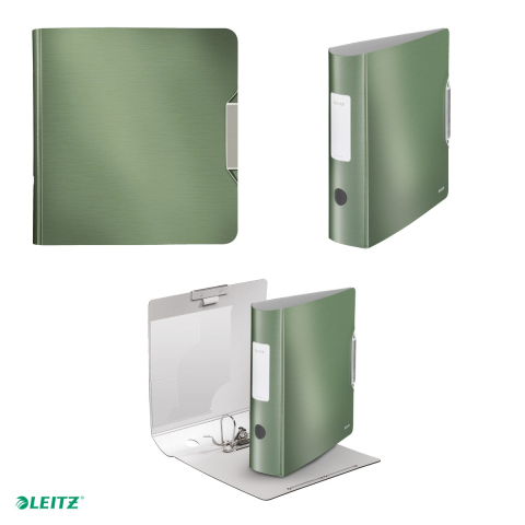 Biblioraft Leitz 180° Active Style, polyfoam, A4, 82 mm, pentru arhivare, fistic [3]