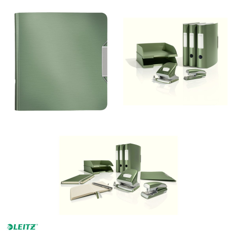 Biblioraft Leitz 180° Active Style, polyfoam, A4, 82 mm, pentru arhivare, fistic [4]