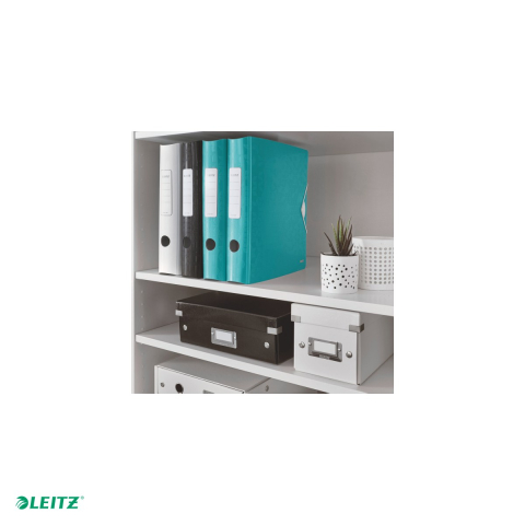 Biblioraft Leitz 180° Active WOW, polyfoam, A4, 65 mm, capacitate 350 coli (80 g/mp), pentru arhivare, turcoaz [4]