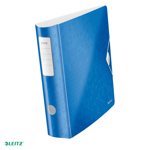 Bibliorafturi - Biblioraft Leitz 180° Active WOW, polyfoam, A4, 82 mm, pentru arhivare, albastru