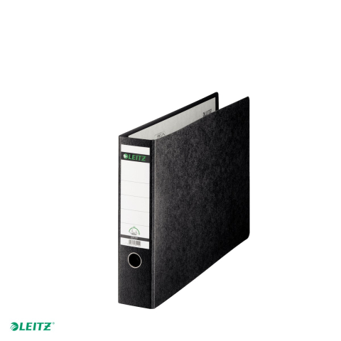 Biblioraft Leitz 180°, carton, A3 landscape, 80 mm, capacitate 500 coli (hartie(80 g/mp), pentru arhivare, negru [3]