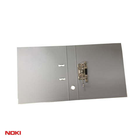 Biblioraft NOKI A4, plastifiat interior si exterior, cotor 5 cm, gri [3]