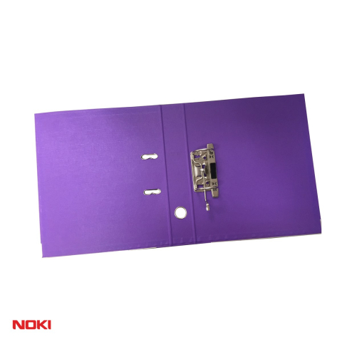 Biblioraft NOKI A4, plastifiat interior si exterior, cotor 5 cm, mov [3]