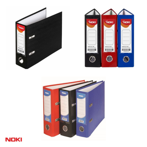 Biblioraft NOKI A5, plastifiat 7.5 cm, negru [3]