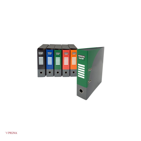 Biblioraft Pigna Working Up, A4, din carton, 8 cm, verde [3]