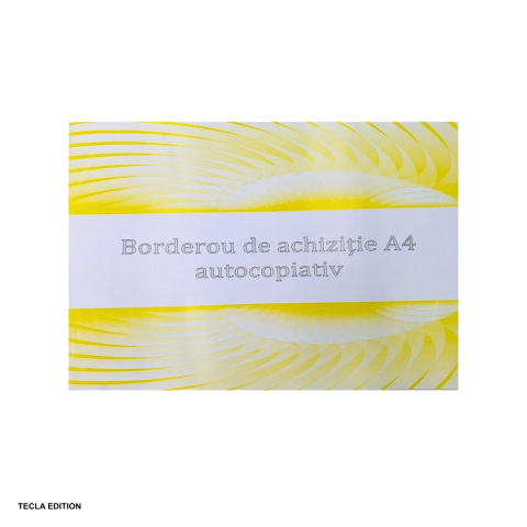 Borderou de achizitii, A4, autocopiativ, 100 file [3]
