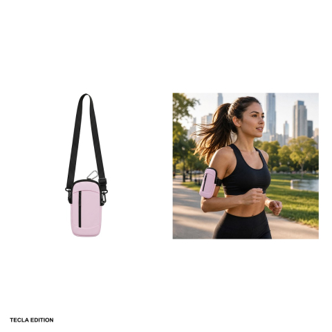 Borseta sport telefon, Roz [4]