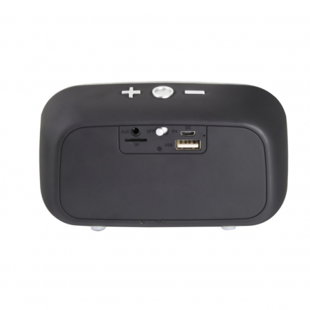 Boxa portabila Esperanza Blues, 3W, radio FM, bluetooth v.4.2, USB, slot card microSD, intrare AUX 3.5mm, dimensiuni 143 x 82 mm, neagra [1]