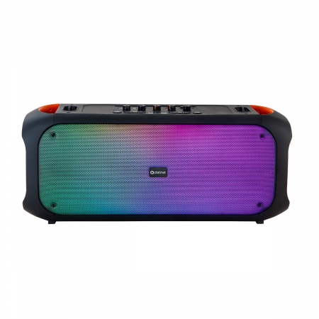 Boxe bluetooth - Boxa portabila Platinet Boombox Light Fusion RGB, 60W RMS, TWS, bluetooth 5.3, USB, FM, Aux, telecomanda, baterie 6000 mAh, neagra