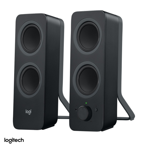 Boxe - Boxe PC 2.0 Logitech Z207 Bluetooth si intrare jack 3,5 mm, 5 W RMS, Easy-Switch pentru 2 dispozitive, iesire pentru casti, negru, 980-001295