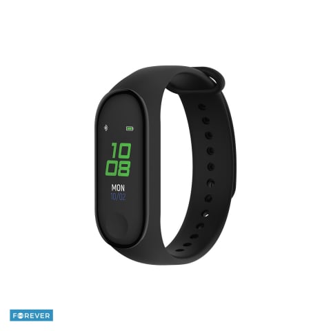 Bratari fitness - Bratara fitness Forever Fitband SB-50, IP65, 90 mAh, curea 245 mm, 80 x 160 px 0,96", Bluetooth, Negru