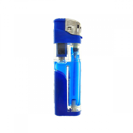 Bricheta BAIDA BD-5820 cu LED și Sistem de Siguranță - Albastră | Brichetă Reîncărcabilă cu Iluminare [1]