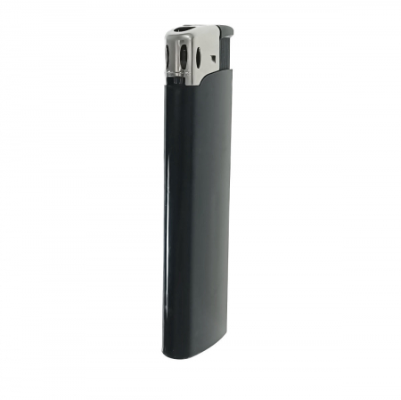 Bricheta clasica de buzunar, BRF00023 Black, 83 x 27 x 13 mm, flacara reglabila, neagra [4]