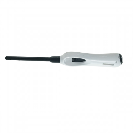 Bricheta cu gaz, BRB00047 White, reincarcabila, pentru aprins focul, alba [4]
