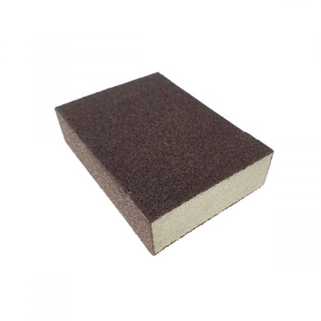 Unelte zugravit - Burete abraziv FAE-30915, pentru slefuire, granulatie P60 ,100x70x25mm
