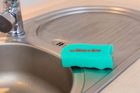 Bureti de vase Vileda Pur Active 07025 , pentru teflon , pachet 2 bucati [4]