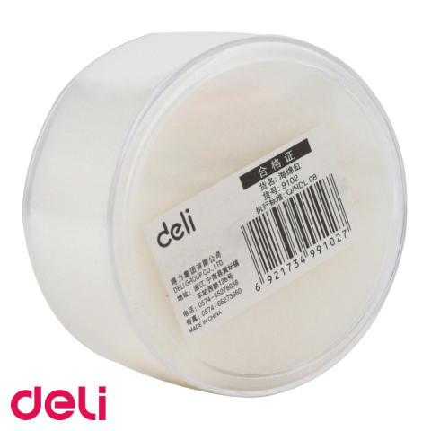 Buretiera transparenta Deli 78mm, pentru numarat bani si documente, ideala pentru birou [3]