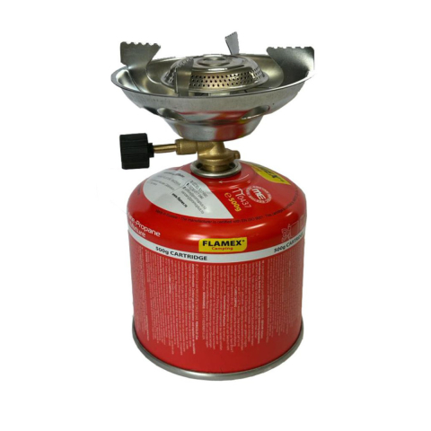 Butelie Gaz Camping Flamex 500 GR cu Filet, pentru Incalzire si Gatit la Camping si Drumetii [2]