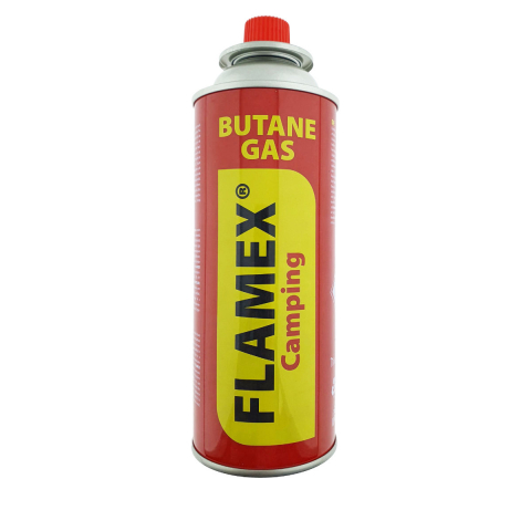 Aprinzatoare - Butelie spray gaz Flamex 227 GR cu valva, pentru aragaz si cap arzator camping, 400 ml