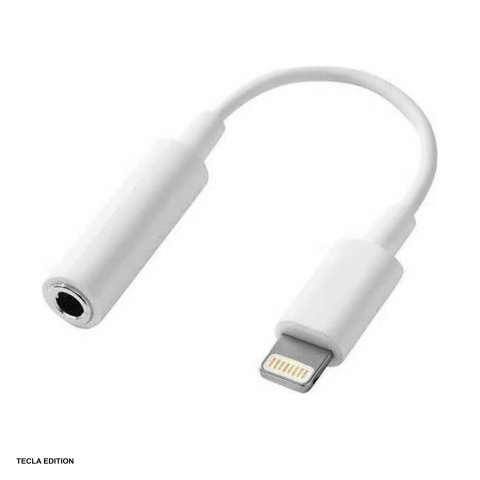 Cu mufa jack 3.5 - Cablu adaptor Lightning la jack 3.5 mm stereo mama TED300143, pentru iPhone 7 si modelele cu port Lightning