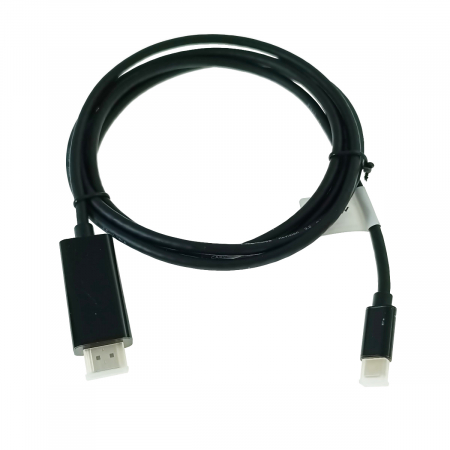 Cablu adaptor USB-C tata la HDMI tata, USB 3.2 gen.2, HDMI 2.0, Lanberg 43677, FHD-144Hz, 4K-60Hz, 18Gb/s, 180cm, negru [1]