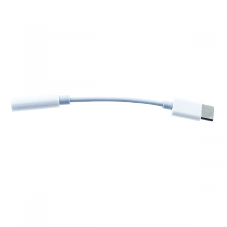 Adaptoare smartphone - Adaptor audio Platinet USB-C la 3.5mm, Alb