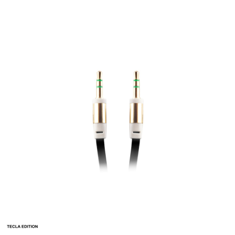 Cu mufa jack 3.5 - Cablu audio jack 3,5 mm jack 3,5 mm 1,0 m bulk, cablu 1m, Negru