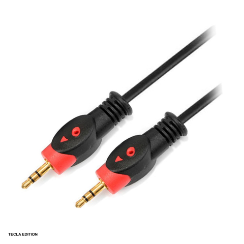 Cu mufa jack 3.5 - Cablu audio jack 3.5 mm tata la jack 3.5 mm tata KPO3424A-1.8 / KM1227, lungime 1.5 - 1.8 m