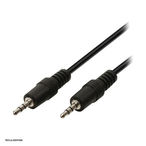 Cu mufa jack 3.5 - Cablu audio jack 3.5 mm tata la jack 3.5 mm tata Standard KPO2743-3, lungime 3 m