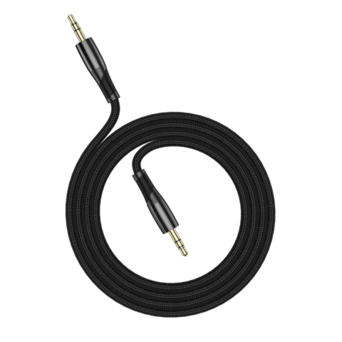 Adaptoare smartphone - Cablu Audio Jack 3.5mm Tata-Tata, Jellico B21, Cu Conectori Auriti si Impletitura Rezistenta, pentru Transfer Audio Hi-Fi la Boxe, Casti, Masina si Dispozitive Mobile