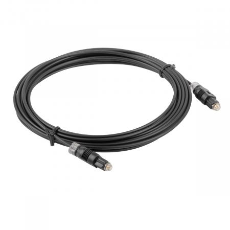 Cablu audio optic - Cablu audio optic 1m, Lanberg, CA-TOSL-10CC-0010-BK