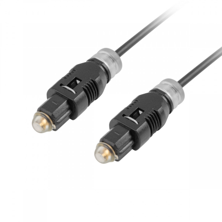 Cablu audio optic - Cablu audio optic 2m, Lanberg, CA-TOSL-10CC-0020-BK