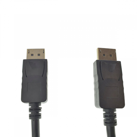 Cablu audio-video, Lanberg 41337, conectori DisplayPort (DP) tata la DisplayPort (DP) tata, lungime 1.8m, rezolutie 4K, negru [4]