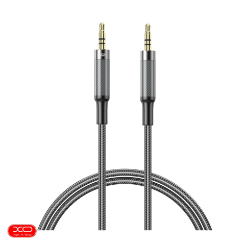 Cu mufa jack 3.5 - Cablu audio XO NB-R279C jack 3,5 mm jack 3,5 mm 1,0 m, cablu 1m, Negru