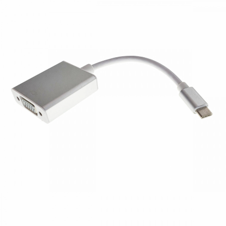 Cablu convertor cu adaptor de la USB 3.1 tip C tata la port VGA mama, rezolutie Full HD 1080p [2]