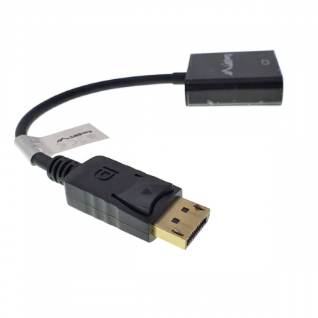Adaptor DisplayPort tata la HDMI mama, 10cm, AD-0009-BK, Lanberg [1]