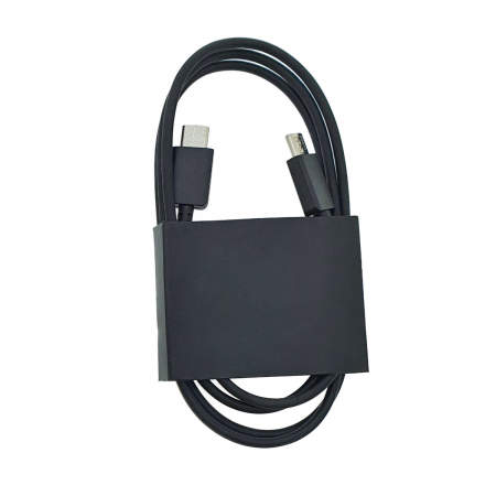 Cablu cu conectori USB-C tata la USB-C tata, EP-DN980BBE GH39-02103A, PD 3A, 1m, negru [2]