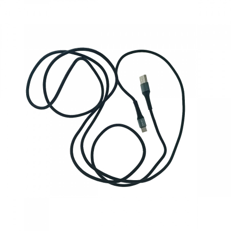 Cablu cu conectori USB tata la USB tip C tata, Jellico B12, lungime 2m, 3.1A, negru [2]