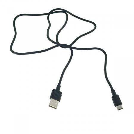 Cablu cu conectori USB tata la USB Tip C tata, XO NB156, 3A, lungime 1m, negru [2]
