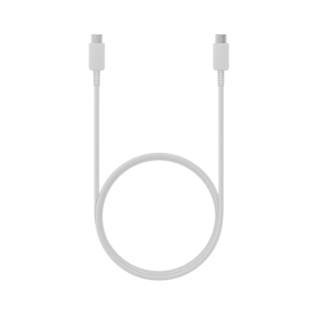 Cablu cu conectori USB Tip C tata la USB de Tip C tata, Samsung EP-DG977, cablu 100cm, alb [3]