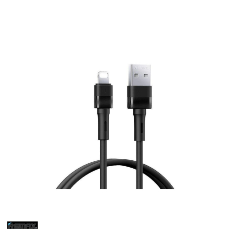 Cabluri de date telefoane - Cablu de date Remax Leya RC-C093, USB-A - Lightning, 1 m, 2,4A, negru