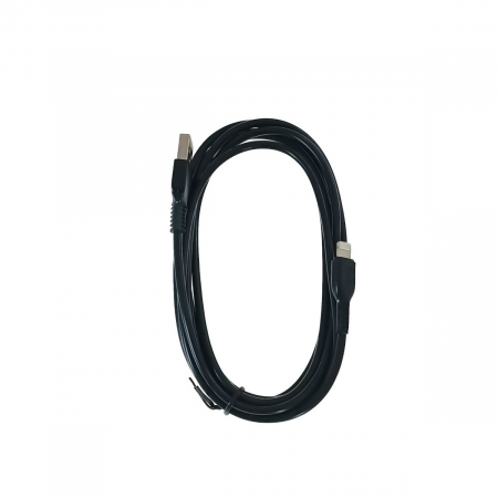 Cabluri iPhone - Cablu de date si alimentare, Hoco X20, 2.4 A, conector USB la compatibil tip lightning tata, lungime 200 cm, negru