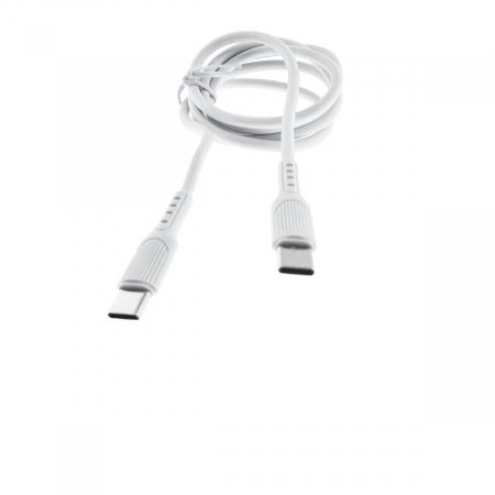 Accesorii IT - Cablu de date si alimentare PD20W, conectori USB Tip C tata la USB Tip C tata, X-start 204CC, lungime 100 cm, alb