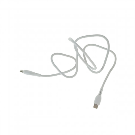 Accesorii IT - Cablu de date si alimentare premium, PD60W, conectori USB Tip C tata la USB Tip C tata, Jellico KDS-30, lungime 100 cm, Alb