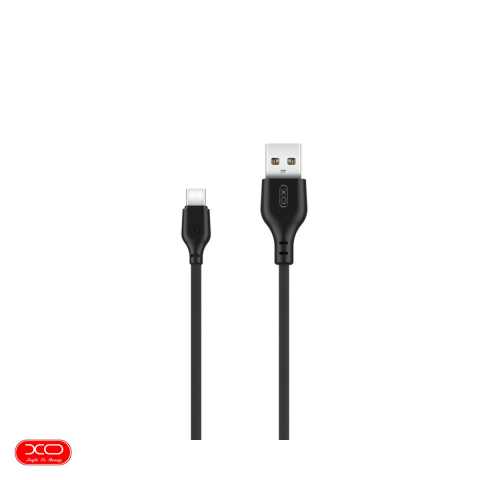 Cabluri de date telefoane - Cablu de date XO NB103, USB-A - USB-C, 2 m, 2,1A, negru