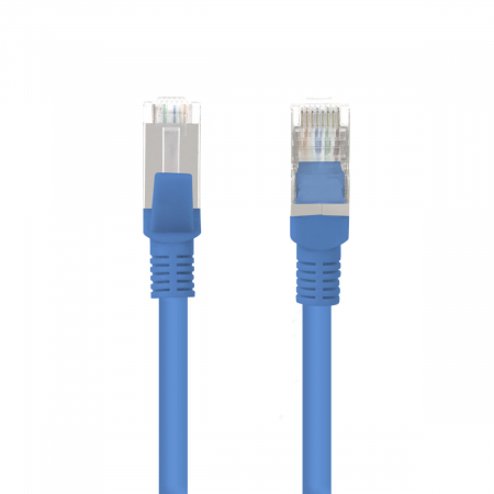 Cablu Lanberg Patchcord RJ45 cat. 5e FTP 15m blue [3]