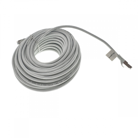 Cablu ecranat FTP, Lanberg 41888, cat.6, mufat 2xRJ45, lungime 20m, AWG 26, 250 MHz, de legatura retea, ethernet, gri [1]