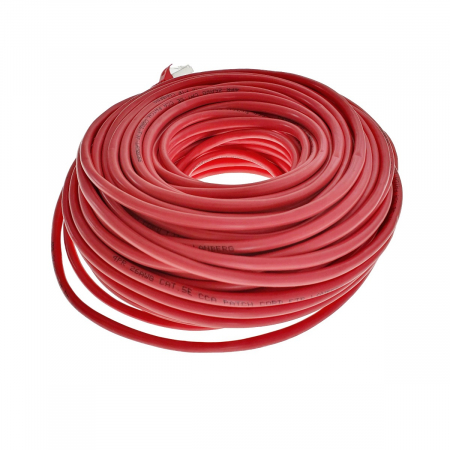 Cablu ecranat FTP, Lanberg 42794 cat.5e, mufat 2xRJ45, lungime 30m, AWG 26, 100 MHz, de legatura retea, ethernet, rosu [1]