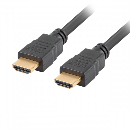 Cablu HDMI, Lanberg, 1 m, Negru [2]