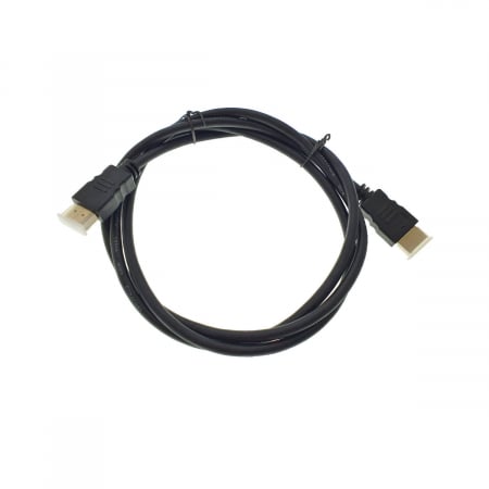 Cablu HDMI tata-tata, cu ethernet, 4K, v1.4, High Speed, HEC, HARC, 19p-19p, 1.5m, negru [1]